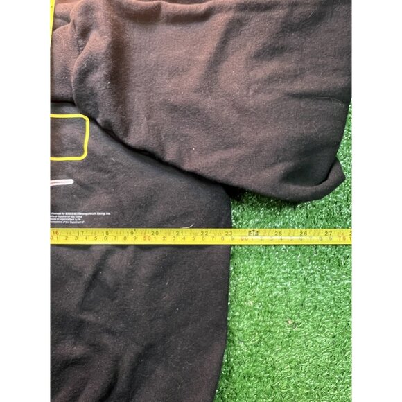 Vintage NASCAR Y2K Jerry Nadeau Army Of One Black Crewneck Sweatshirt 2003 Sz LG - Picture 5 of 6